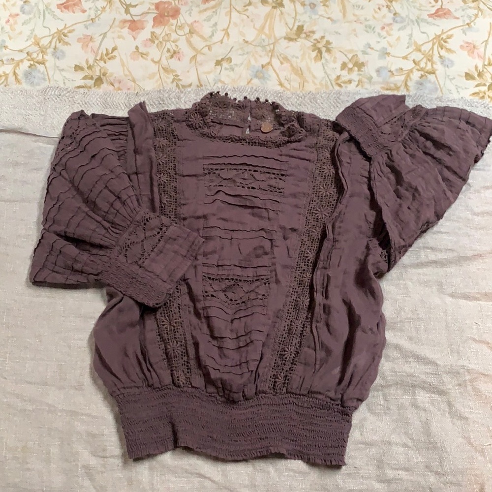 COPY - Free People Victorian Peasant Blouse